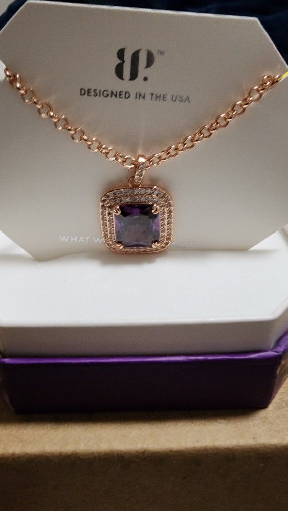 February Amethyst Cubic Zirconia