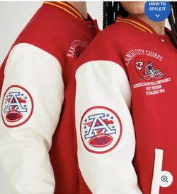 Kc Letter Men Jacket