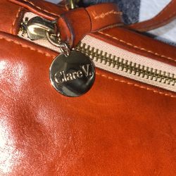 Clare V.  Los Angeles Leather Purse