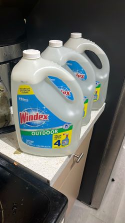 Windex Streak-Free Shine! Outdoor 1 Gal X3