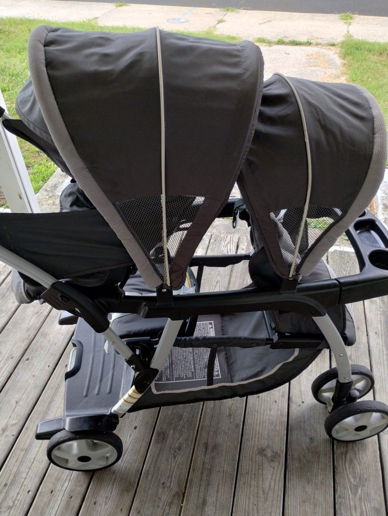 Graco Convertible Sit And Stand Double Stroller