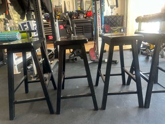 Black Stools