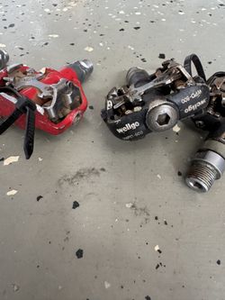 Bike Pedals Mountain Road Touring Bicycle Wellgo Wpd-800 Clip In