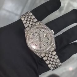 1-1 Iced Out Watch(box And Papers) 