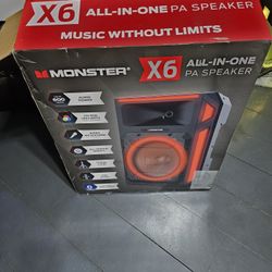 Monster X6 BLUETOOTH SPEAKER 