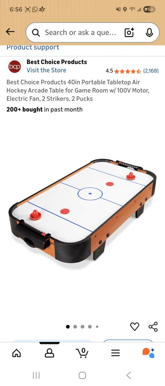 Air Hockey For Kids