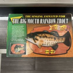 Big Mouth Rainbow Trout Singing
