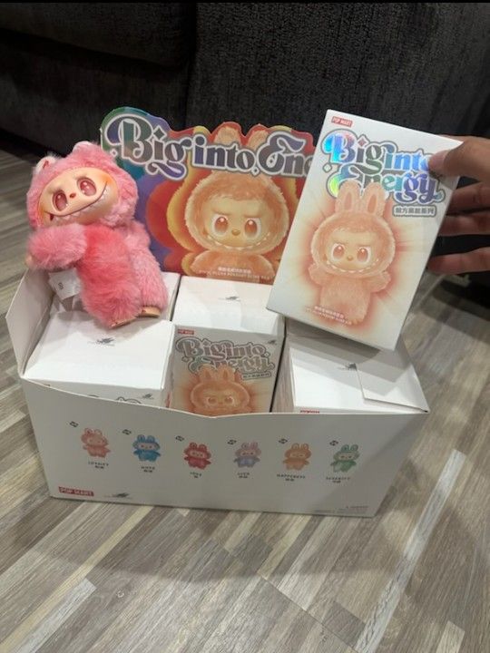 Box Of Big Into Energy Labubu
