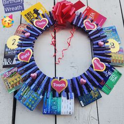 Personalized Birthday Wreath