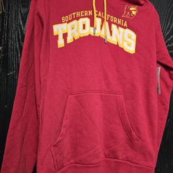 New Usc Trojans Hoodie Sweatshirt With Tags 