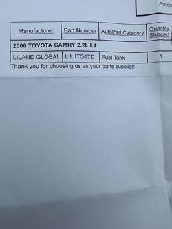 Tanque de gasolina