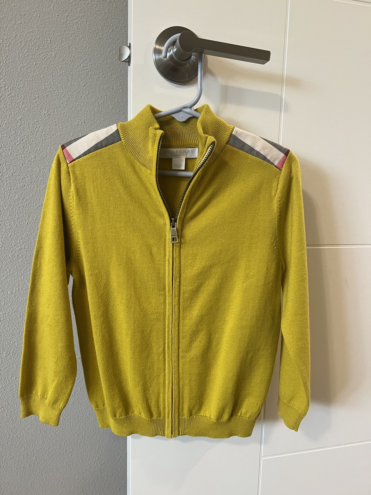 Burberry Sweater With Zip