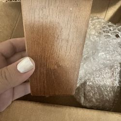 Round Turning Square Legs For Couch Light Brown 