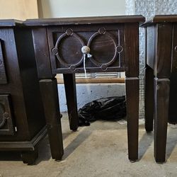 4 End Tables Or Bedside Tables