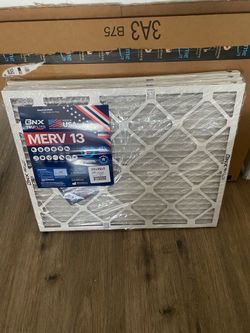 Air Filters - 20x25x1 - MERV 13