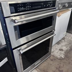 30” Kitchenaid Microwave Oven Combo Stainless Steel 