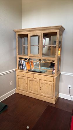 Solid Wood Hutch - Free!!