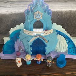 Frozen Castle - Frozen Toy - Fisher Price Little People - Baby Toy - Toddler Toy - Kids Toys - Toys - Elsa - Anna