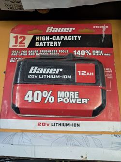 Bauer battery