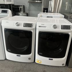 🔥🧺 MAYTAG WASHER & ELECTRIC DRYER SET! 🧺🔥