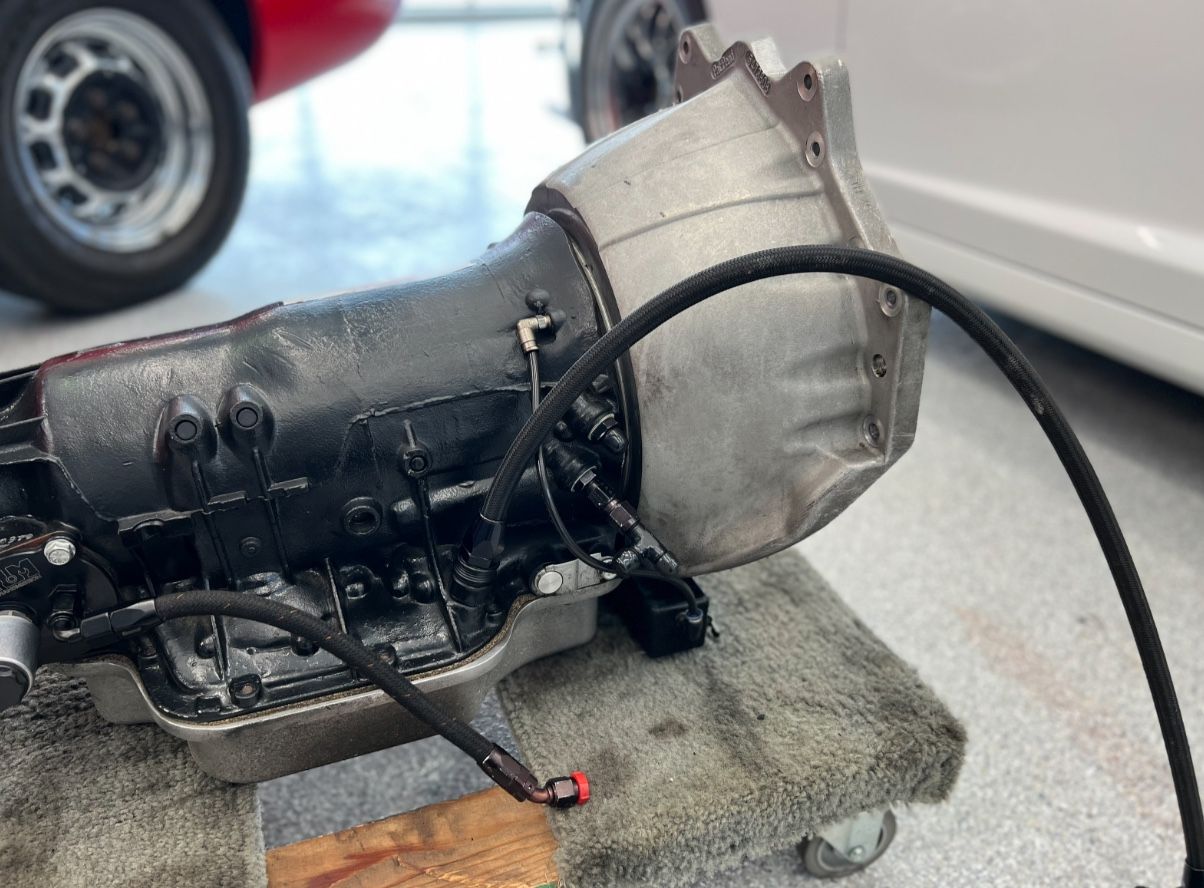 Mike's Transmission Turbo 400 + Gear Vendors Overdrive Driveshaft