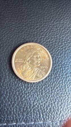Sacagawea native American dollar coin