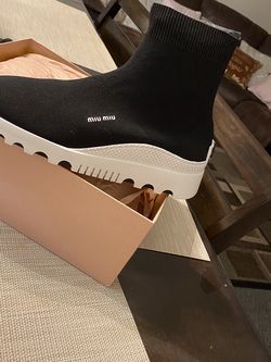 Miu Miu Authentic Sock Sneaker