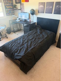 twin mattress and bed fit from Mor furniture