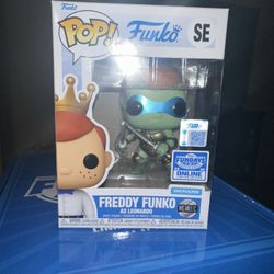 Freddy funko as Leonardo metallic 500 Pieces