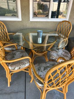 Outdoor Dinner and Stools