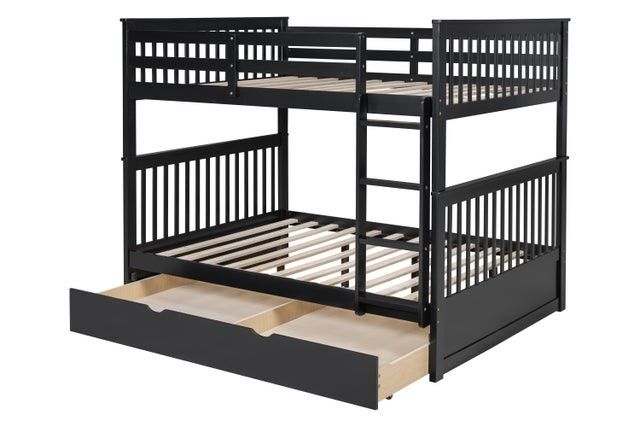 Full Bunk Bed w/ Twin Trundle