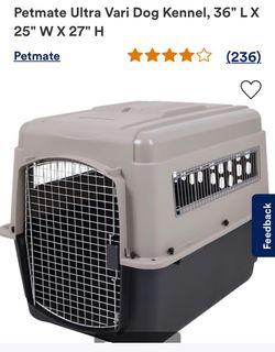 Large dog kennel