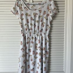 Sundress with kittens print