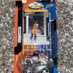 Mini Nba Monster Truck With Trading Card