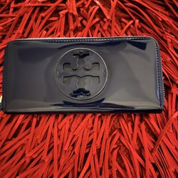 Authentic  Blue  Tory Burch Wallet 