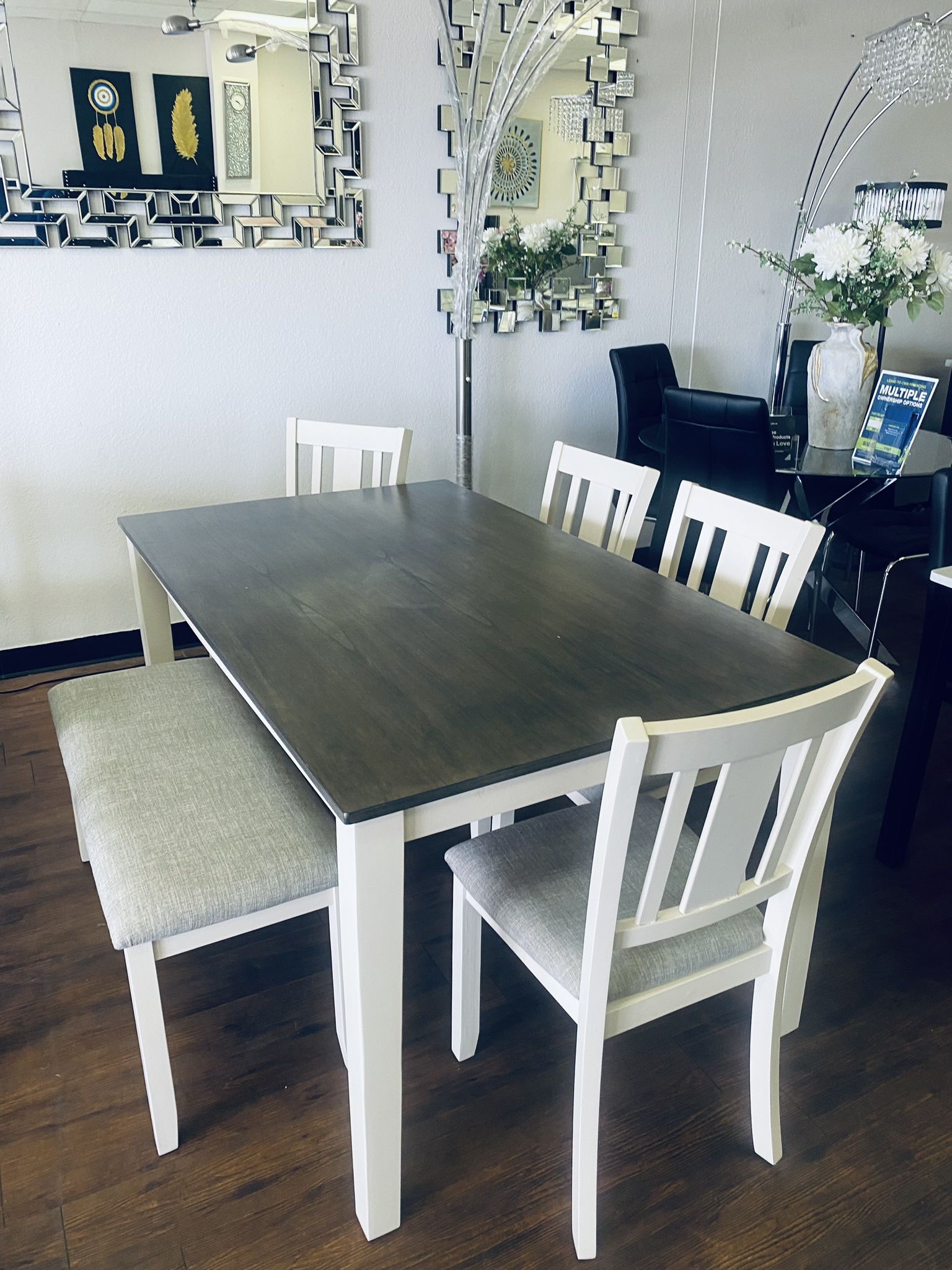 6Pc Dining Table Set 