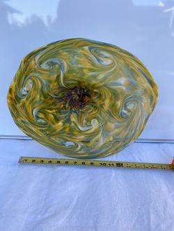 Blown Glass Dish