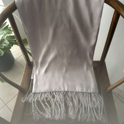 Silk Scarf/Shawl with Fringes