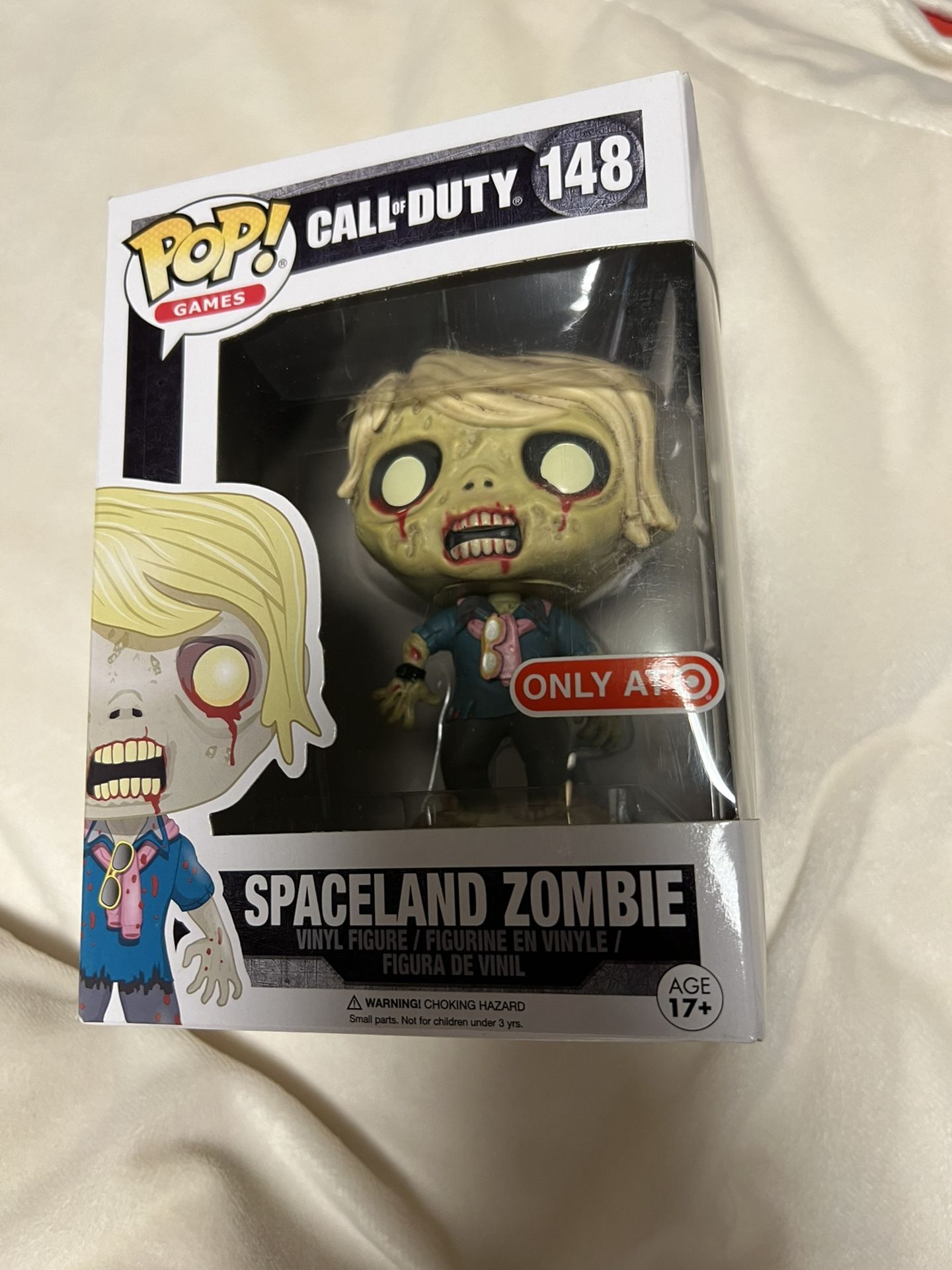 FUNKO POP CALL OF DUTY 148 SPACELAND ZOMBIE TARGET EXCLUSIVE 