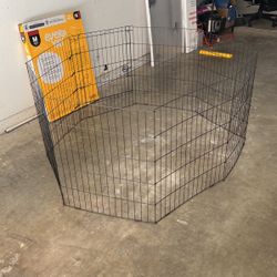 Petco Pet Gate Portable Puppy Pen With Door for Sale in Santa Ana
