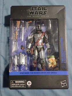 Star wars Black series mandalorian and grogu