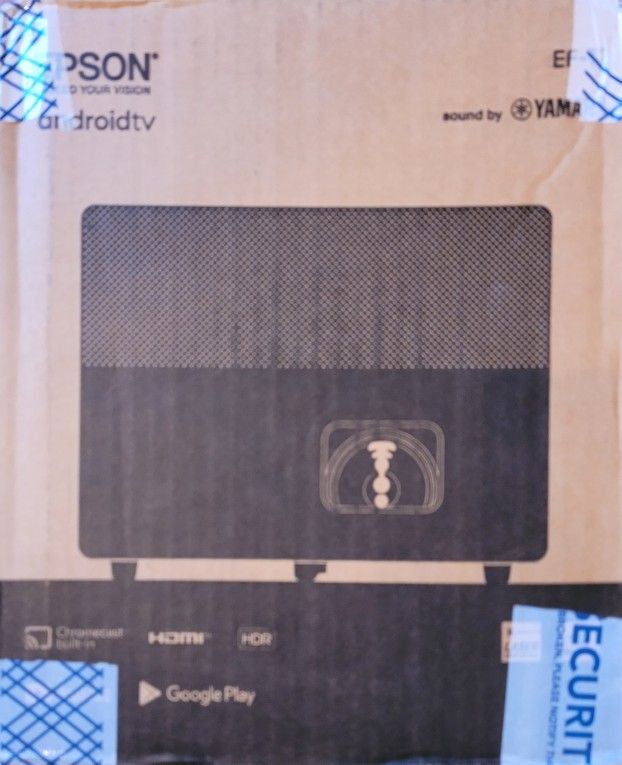Epson Mini Laser Projector & 100" Screen