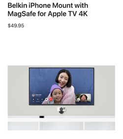 iPhone Mount With MagSafe For Apple TV Brand New