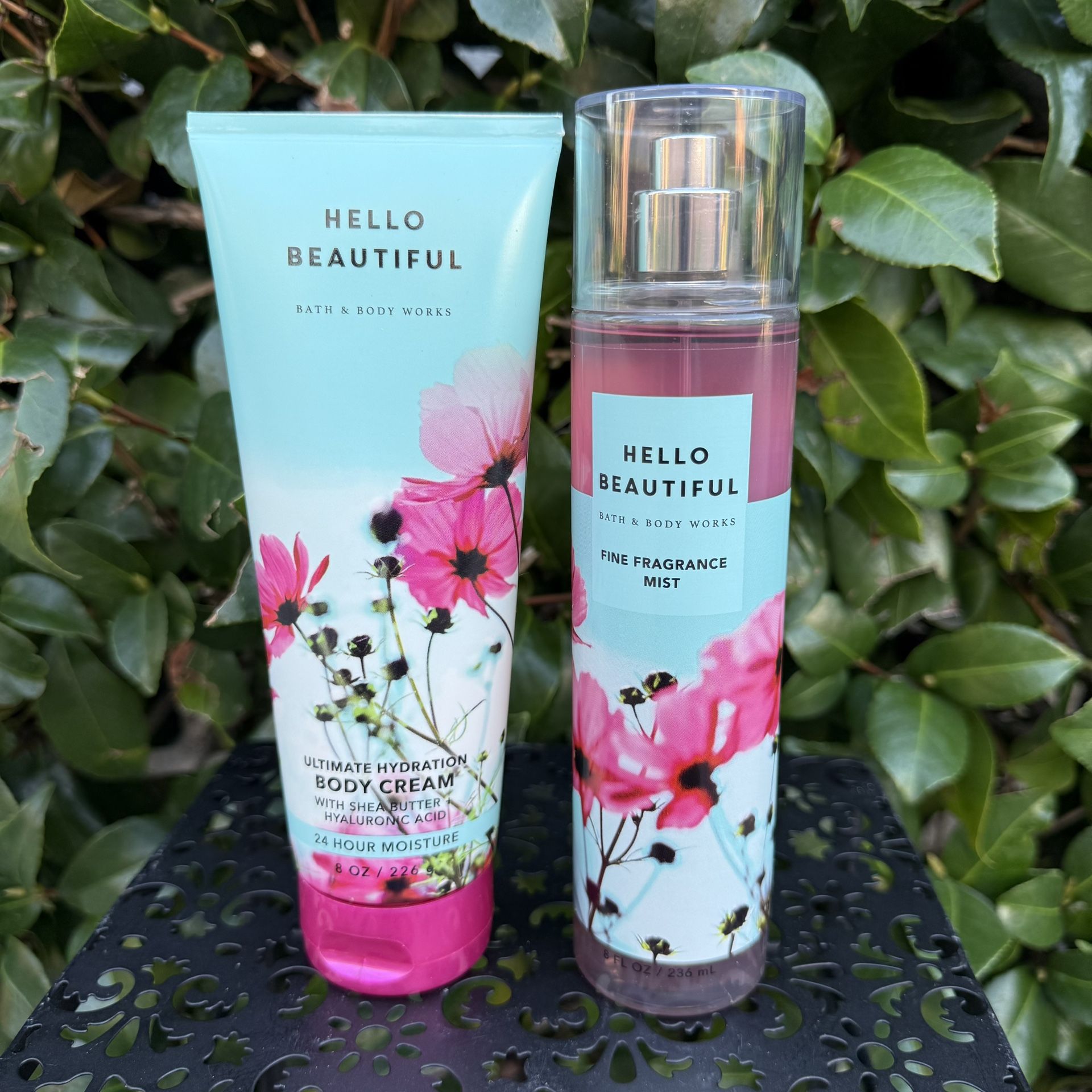 Bath & Body Works Hello Beautiful Body Cream and Mist