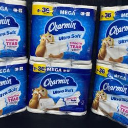 Mega Charmin Ultra Soft 9=36