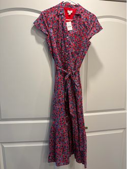 JCrew Factory Midi Shirt Dress - Size 2 - New With Tags