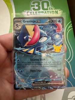 Pokémon 30th Celebration Greninja ex 021/128 – IN HAND