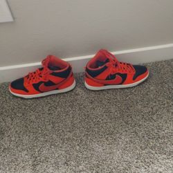 Orange Nikes 