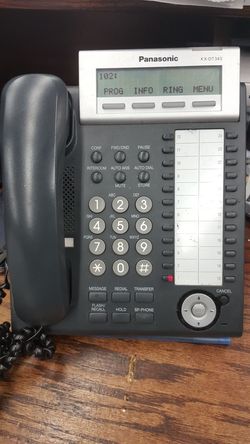 Panasonic KX DT343-B - Digital phone - black $125 each