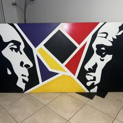 Original MVA (Mamba Vs Air) Artwork By Ariel Cruz